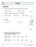 KS2 Year 4 Maths 10 Minute Tests 4 Books Bundle with Answer CGP