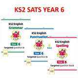 New KS2 English Year 6 Grammar Spelling Punct Targeted Question Book with Answer