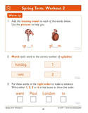 KS1 Year 1 Maths and English 10 Minute Weekly Workouts with Answer CGP