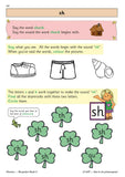 Ages 4-5 English Targeted Practice Book Phonics Reception Book 3 CGP