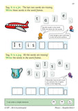 Ages 4-5 English Targeted Practice Book Phonics Reception Book 3 CGP
