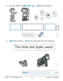 Ages 4-5 English Phonics 10 Minute Weekly Workouts Reception Level CGP