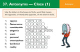 11 Plus Year 6 CEM Revision Question Cards Verbal Reasoning Vocabulary CGP