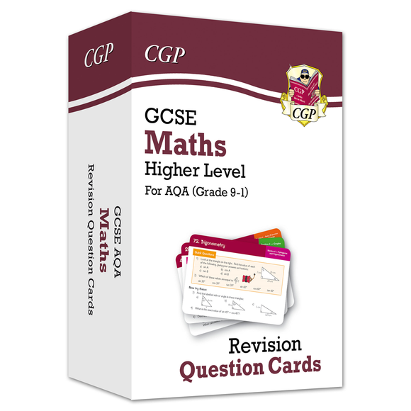 GCSE Maths AQA Grade 9-1 Revision Question Cards Higher Level  CGP