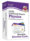 GCSE Combined Science OCR Gateway Revision Cards Biology Physics Chemistry CGP