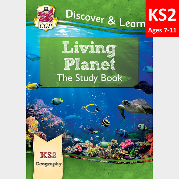 KS2 Ages 7-11 Geography Living Planet Study Book CGP