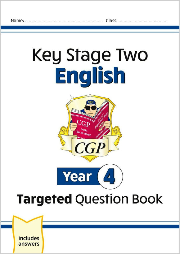 KS2 Year 4 English Targeted Question Book with Answer Ages 8-9 CGP