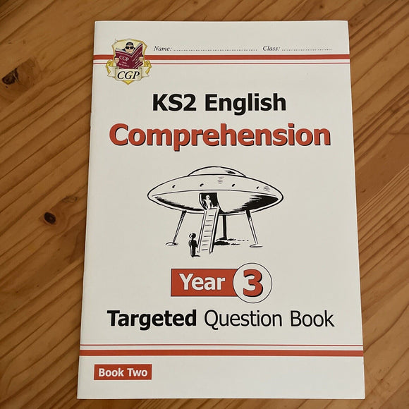 KS2 YEAR 3 ENGLISH COMPREHENSION BOOK 2 CGP