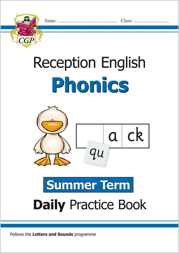 Reception Ages 4-5 Phonics Daily Practice Book SUMMER TERM CGP